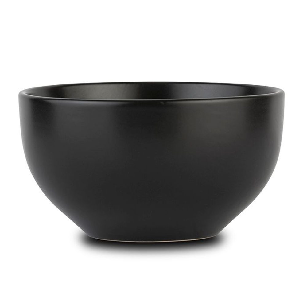 Levně miska d14,5cm, cereálie, SOHO, 0,72l, černá keramika