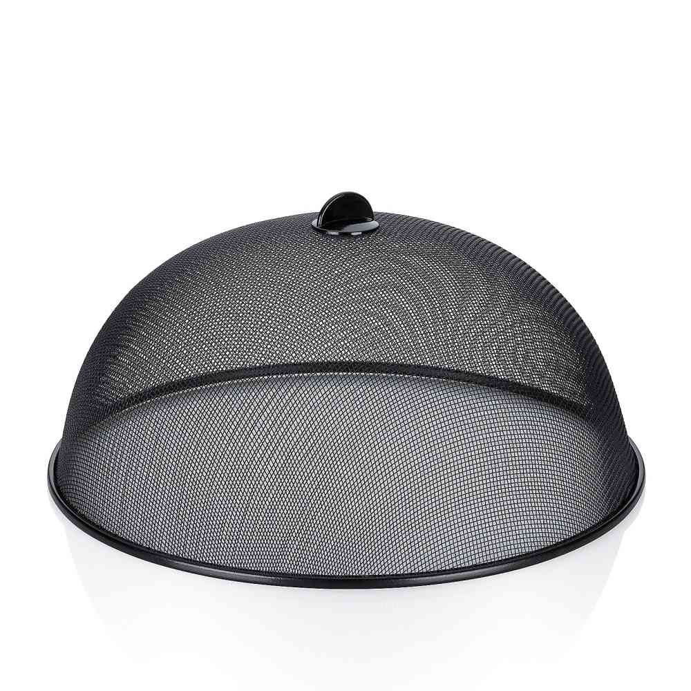 Levně KELA Kryt na potraviny Como kovový černý 15 cm 35 cm průměr KL-11418
