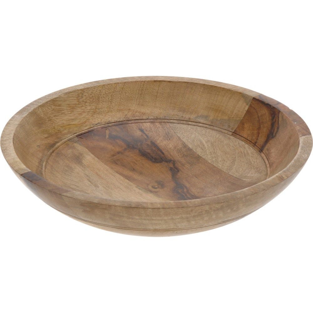 EXCELLENT HOUSEWARE Mísa servírovací mangové dřevo 30 x 6,8 cm hnědá KO-A55700080