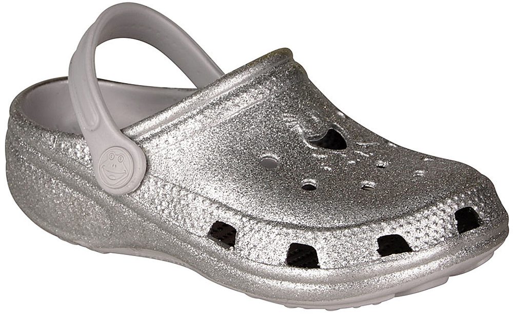 Levně COQUI 8114 BIG FROG Khaki Grey glitter - 26/27