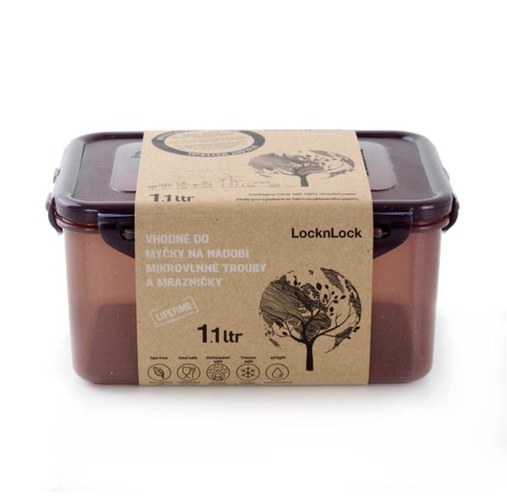 Levně LOCKNLOCK DÓZA NA POTRAVINY LOCK 1,1L,18,1X12,8X8,8CM ECO