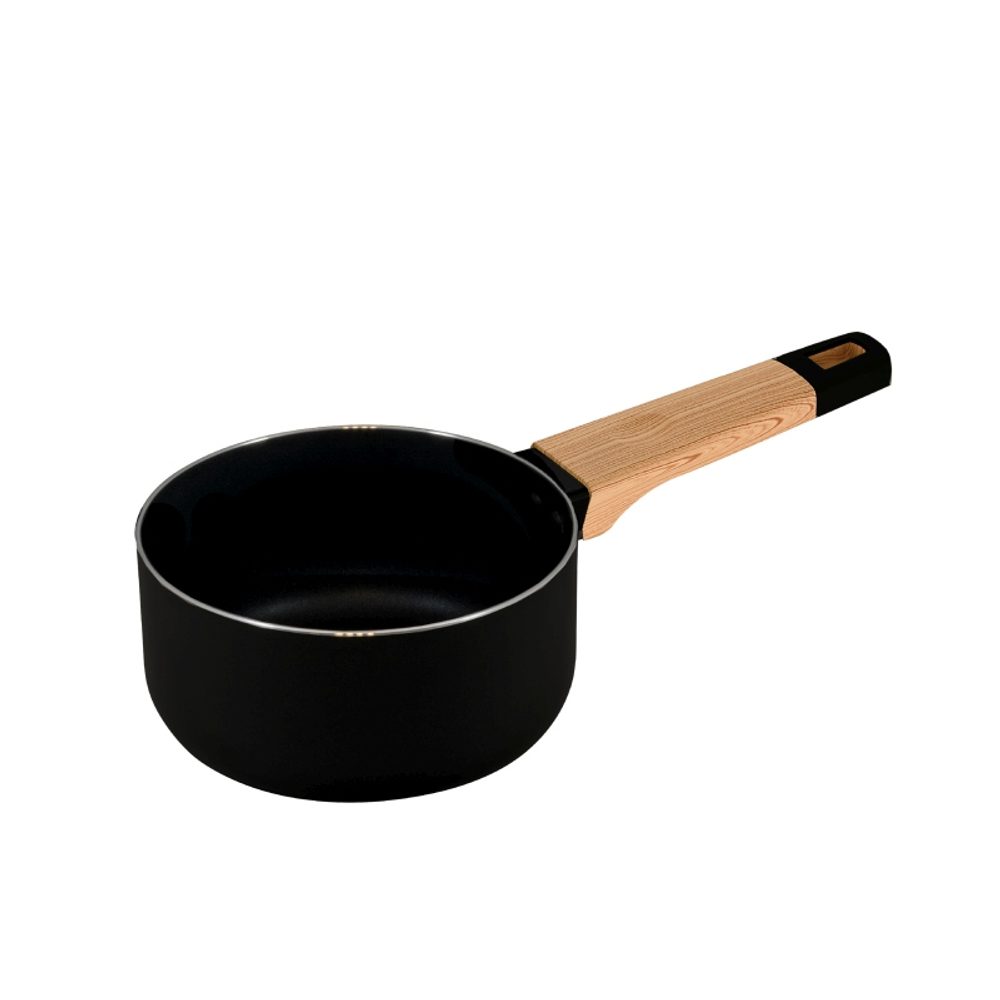 Levně BERGNER Rendlík s nepřilnavým povrchem 16 cm Earth Black BG-34620-BK