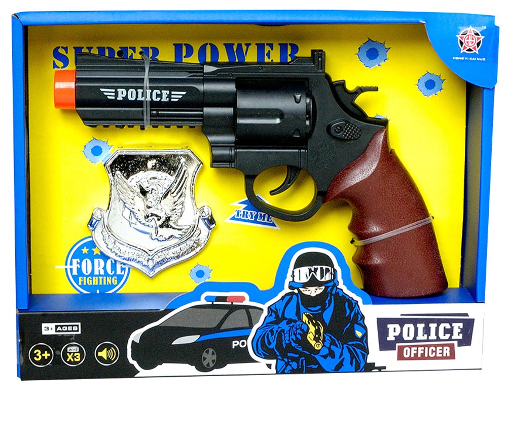 Levně Policejní pistole s odznakem