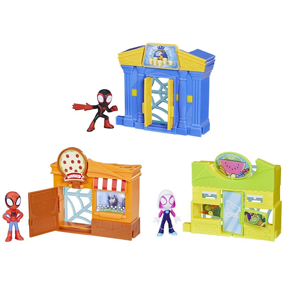 Levně SPIDER-MAN SPIDEY AND HIS AMAZING FRIENDS CITYBLOCKS
