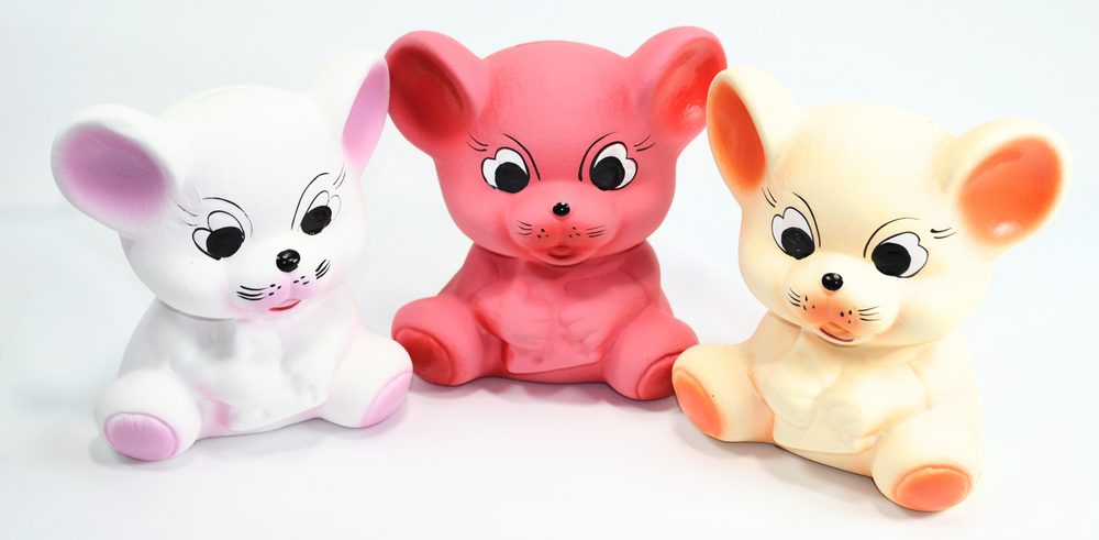 Levně pokladnička MYŠKA, MIX, v.16cm, keramika