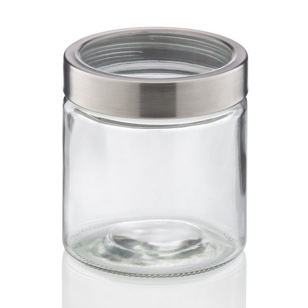 Levně KELA Dóza na potraviny Kara sklo transparentní 12,0cm 11,0cm 0,8l KL-15294