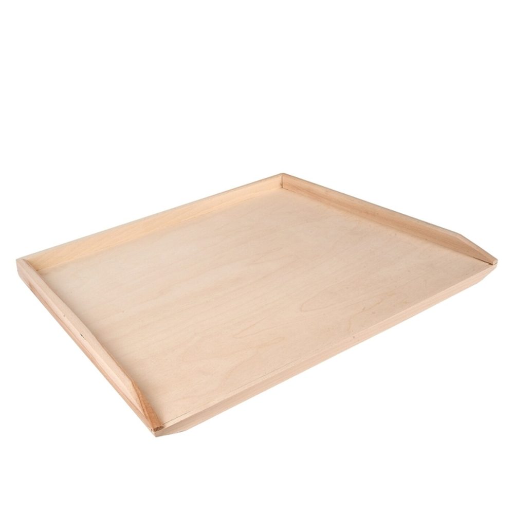vál 73x52-58cm kuchyňský, 3strany lišty, dřevo