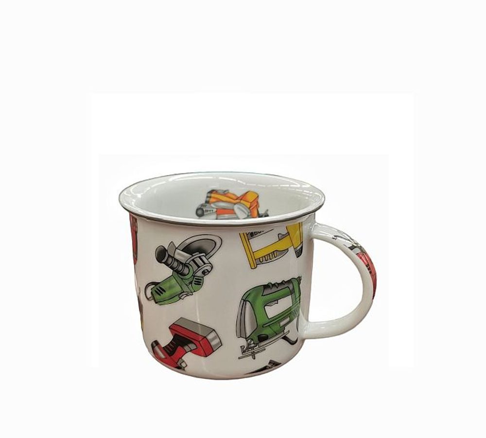 Levně hrnek 250ml TINA - NÁŘADÍ DF, čes.porcelán