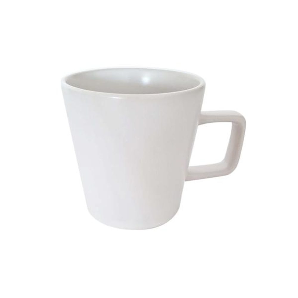 Levně KITCHISIMO HRNEK 350ML BÍLÝ MAT KITCHISIMO KERAMIKA