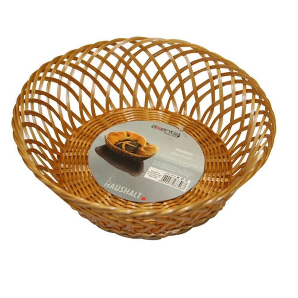 Levně ošatka kulatá d28x11cm imit. PROUTÍ, plast
