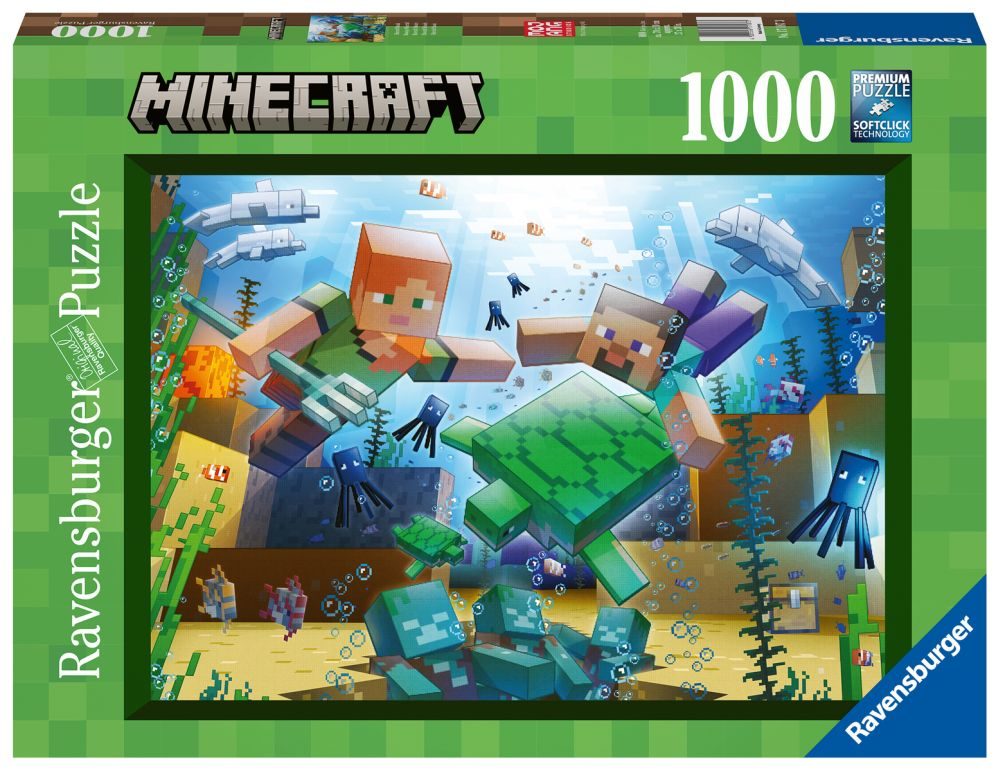Levně Ravensburger Minecraft 1000 dílků
