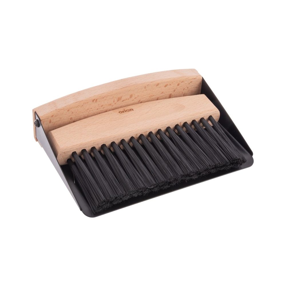 Levně Smetáček s lopatkou a magnetem mini BLACK