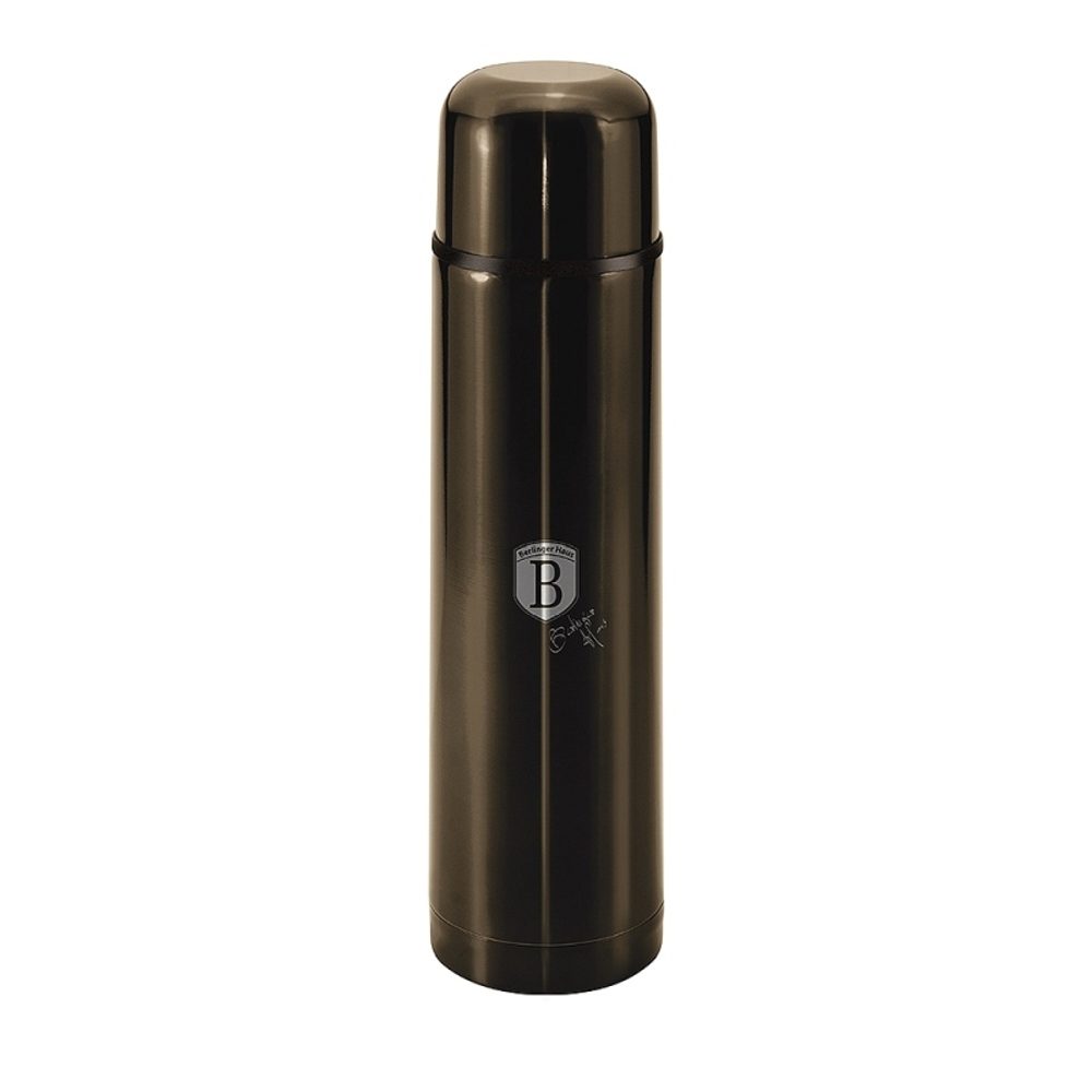 Levně BERLINGERHAUS Termoska nerez 1 l Shiny Black Collection BH-6819