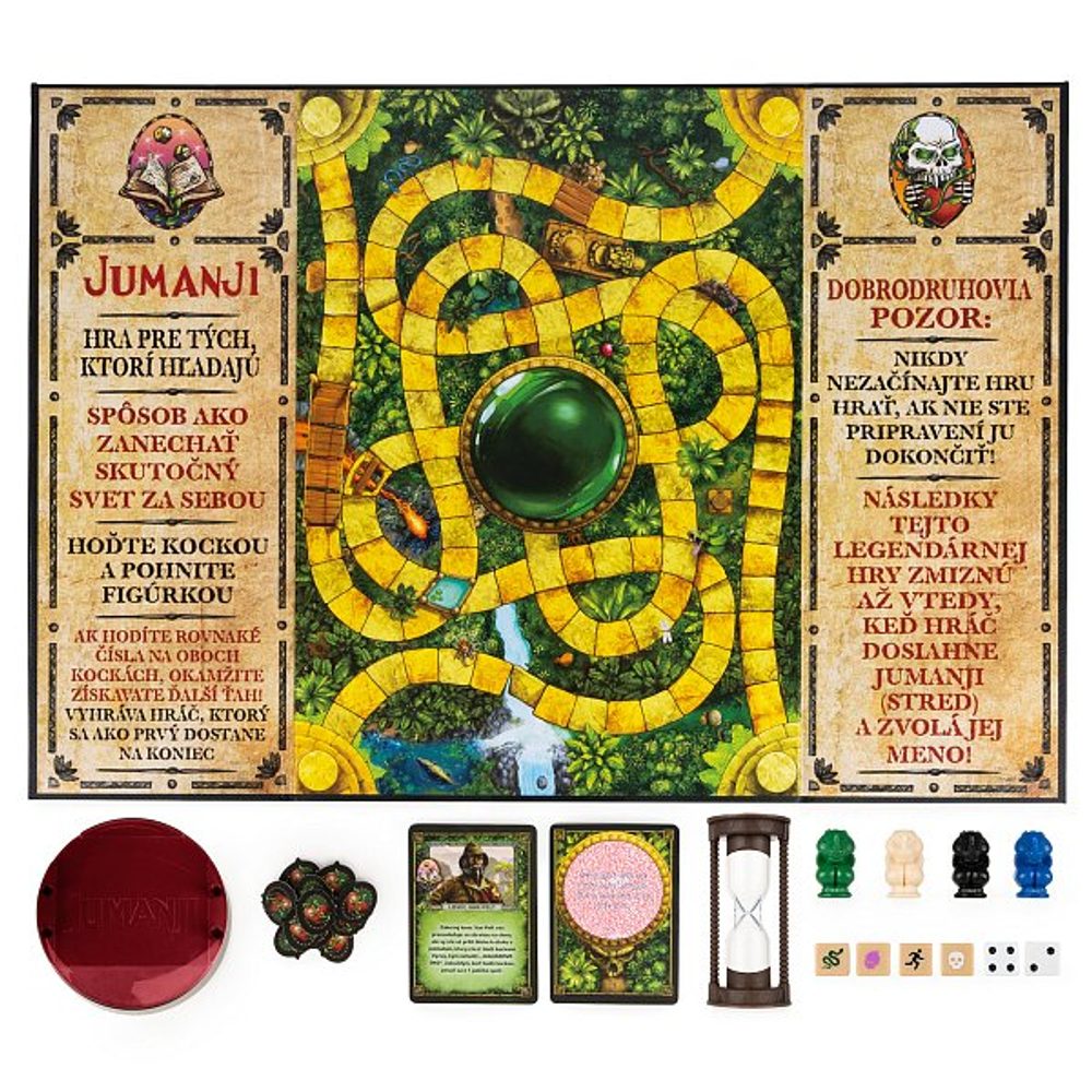 Levně SpinMaster Společenská hra JUMANJI, SK