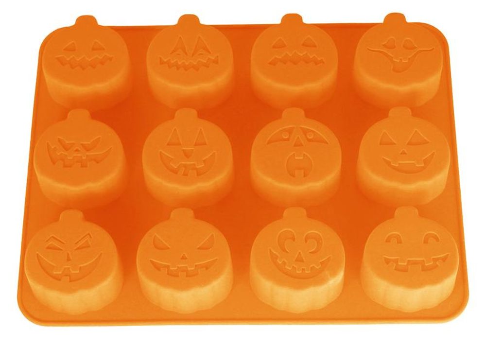 Levně TORO FORMA NA PEČENÍ SILIKON DÝNĚ 12KS ORANŽOVÁ