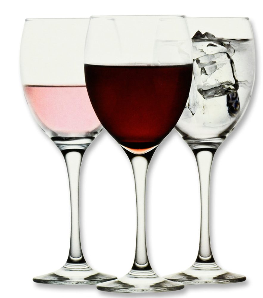 Levně sklen. 245ml, 6ks, VENUE v.19,9cm (KNK)- víno