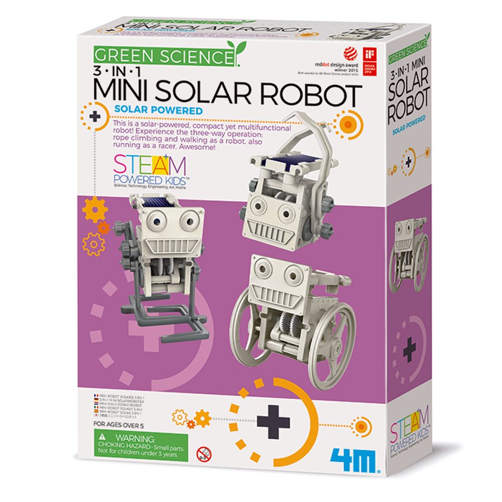 Mac Toys Solární roboti 3v1 (obrázek 4)