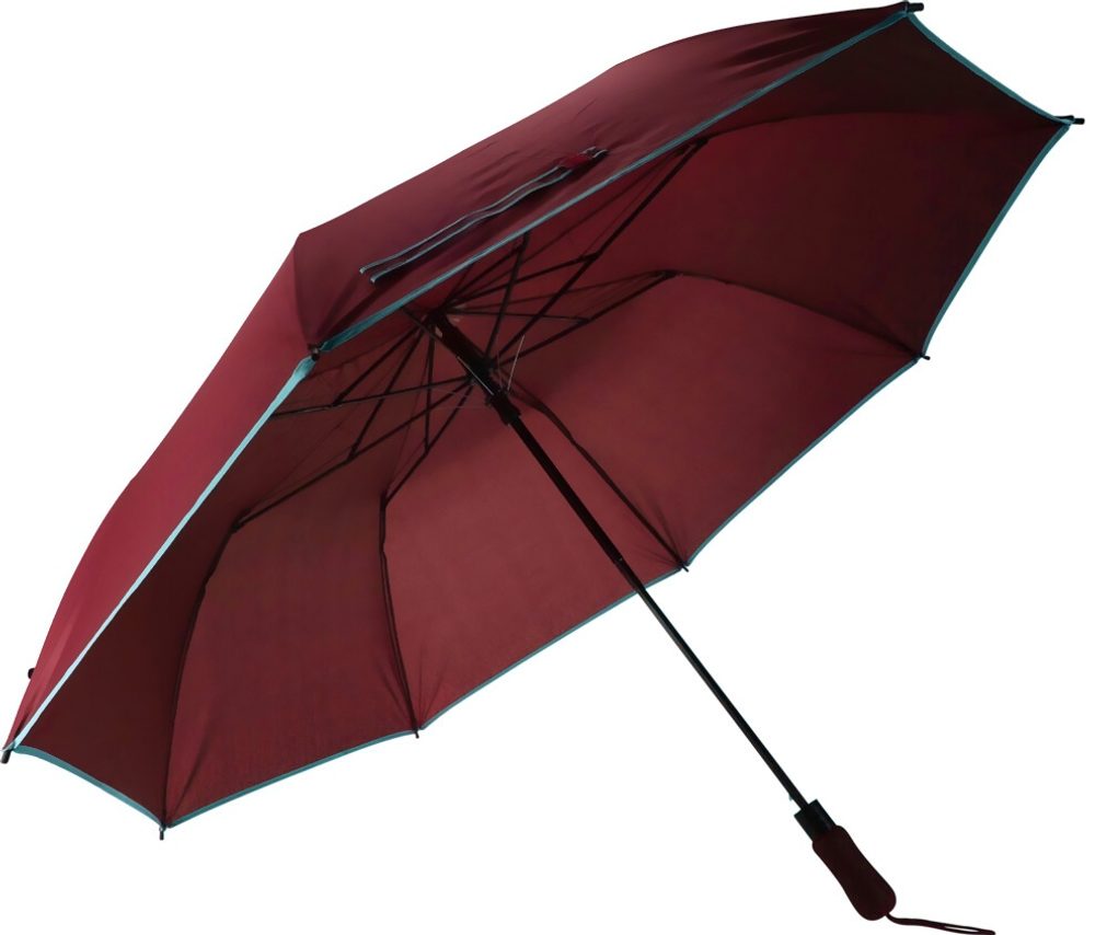 Levně EXCELLENT HOUSEWARE Deštník skládací 95 cm červený KO-DB7250550cerv