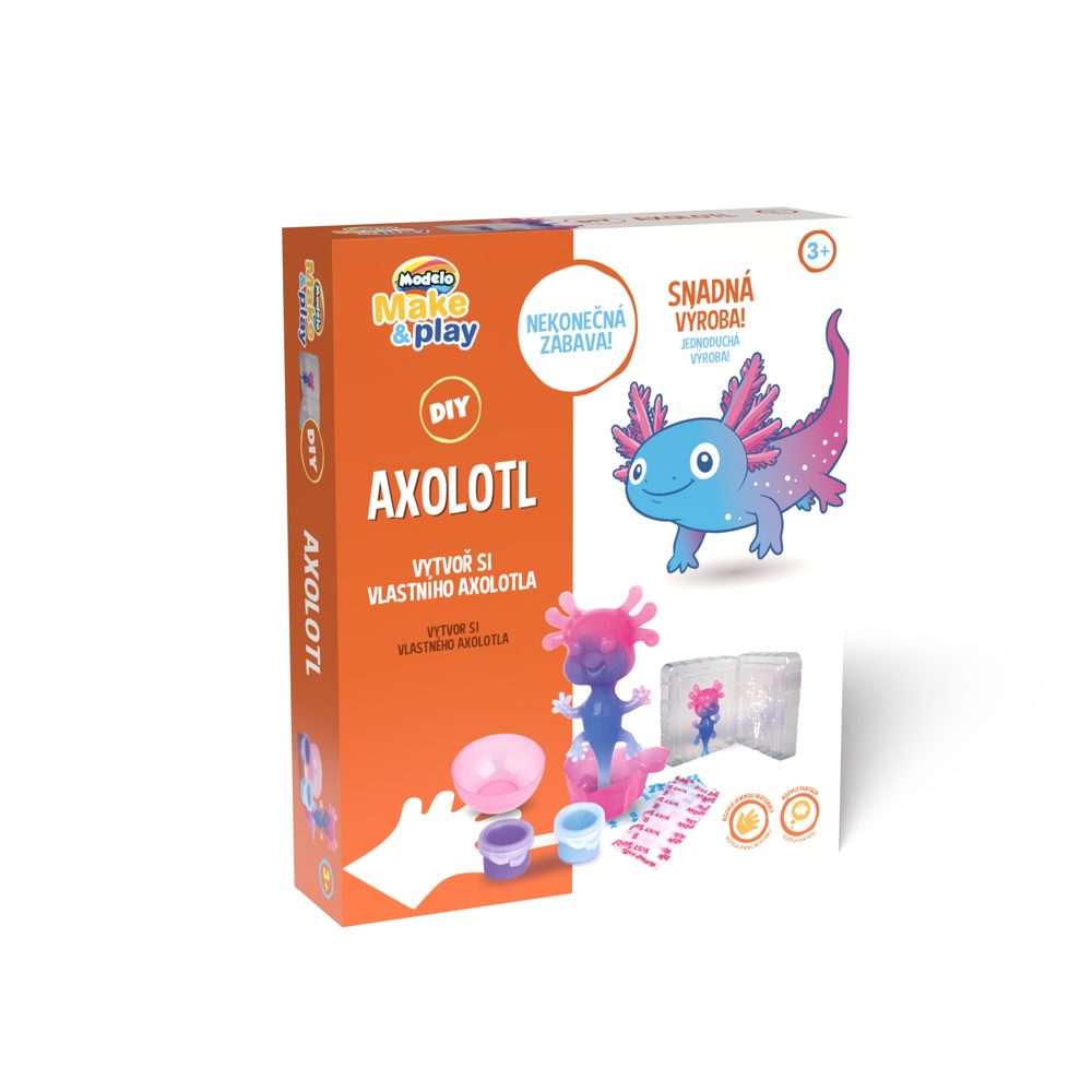 Levně MODELO DIY Axolotl