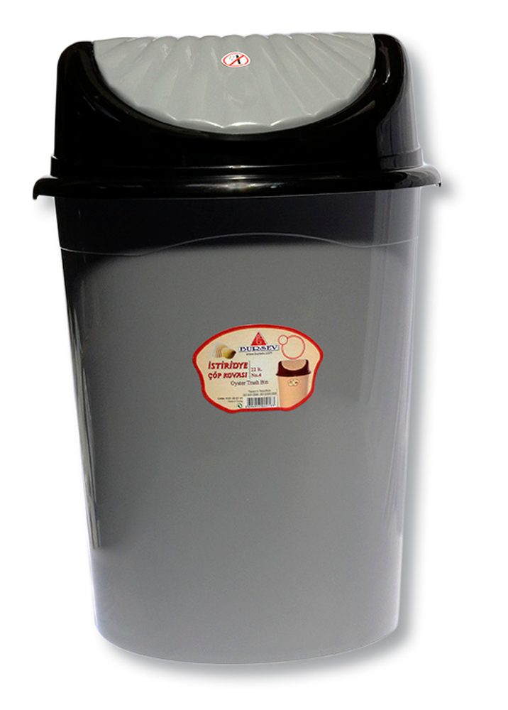 Levně koš odp.22l výklopný MUŠLE No.4