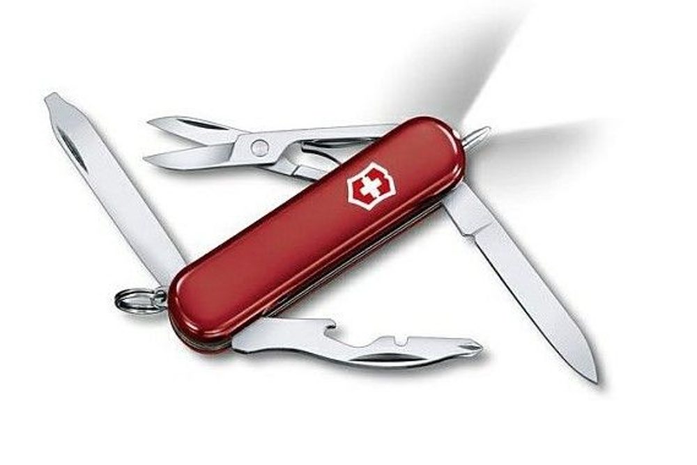 Levně nůž 10-funkcí 58mm MIDNITE MANAGER, LED sv., kapesní Victorinox