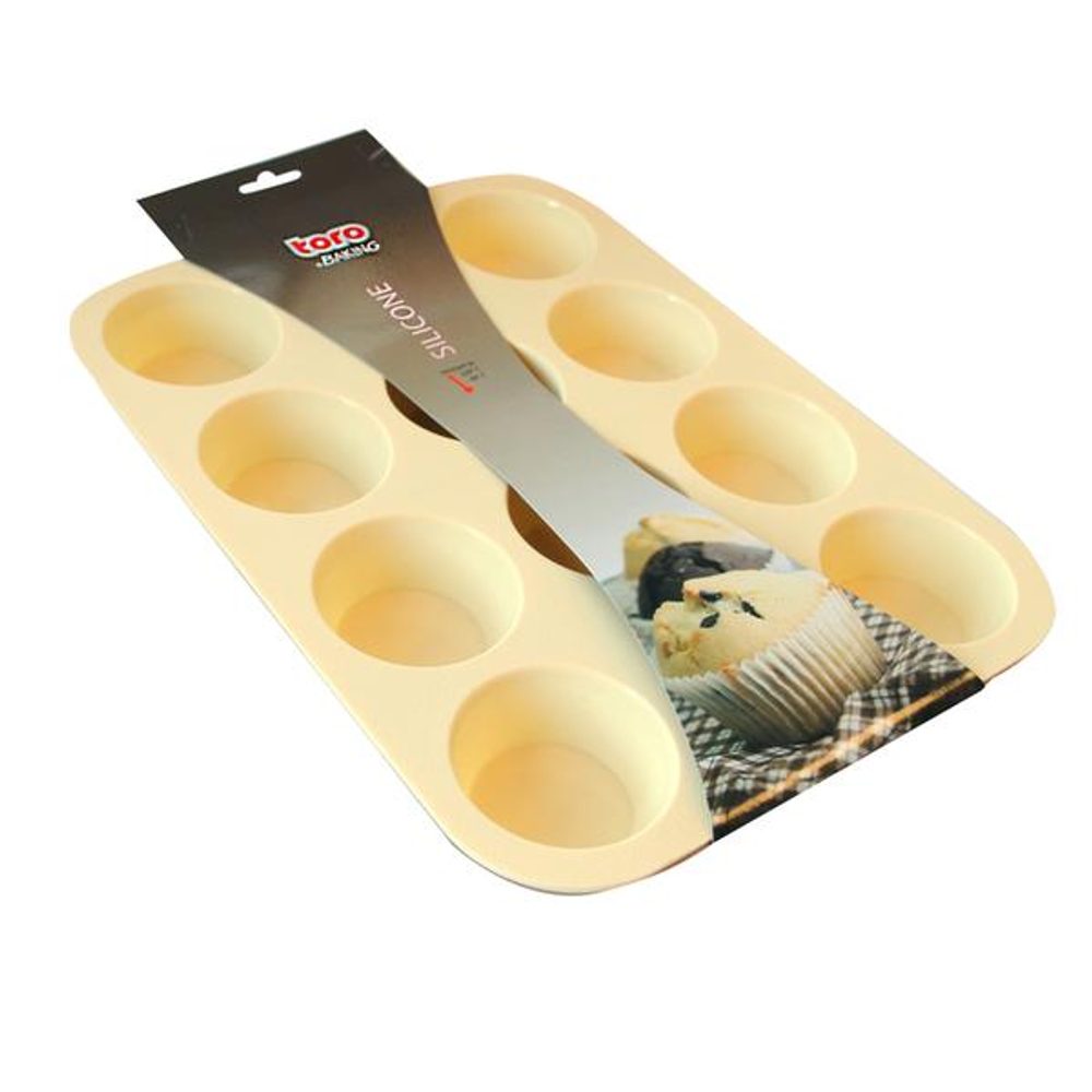 Levně TORO FORMA SILIKON MUFFIN 12KS,KRÉMOVÁ