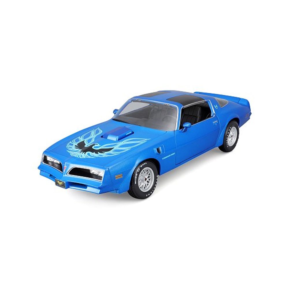 Levně Maisto - 1978 Pontiac Firebird Trans AM, metal modrá, 1:18