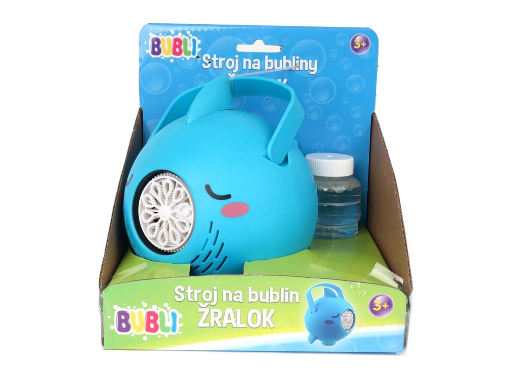 Levně BUBLI Stroj na bubliny žralok