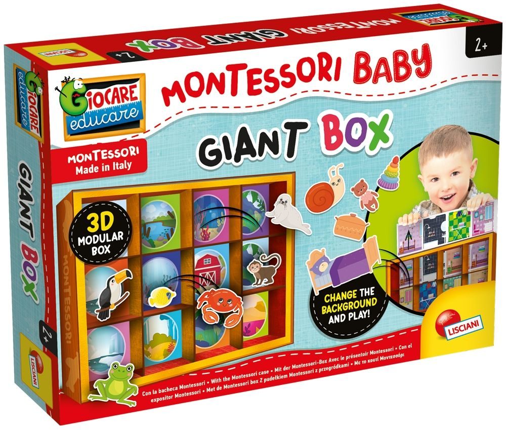 Liscianigioch MONTESSORI BABY VELKÝ BOX