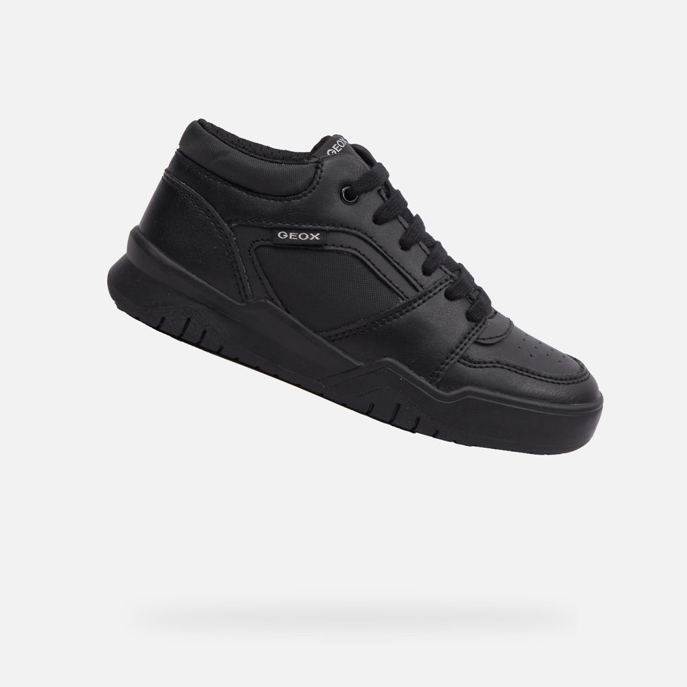 Levně Černé chlapecké tenisky Geox Perth - 37