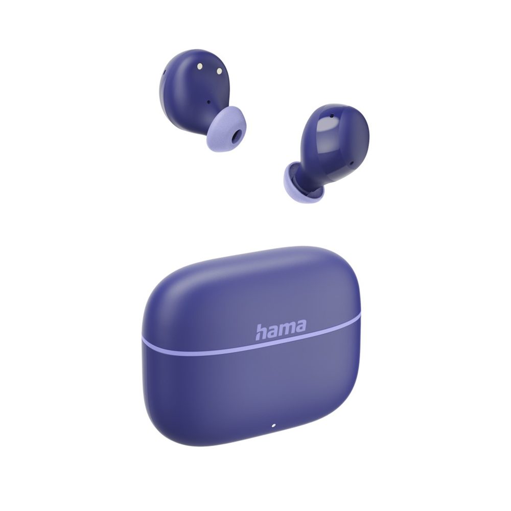 Levně Hama Bluetooth sluchátka Freedom Buddy II, špunty, modrá