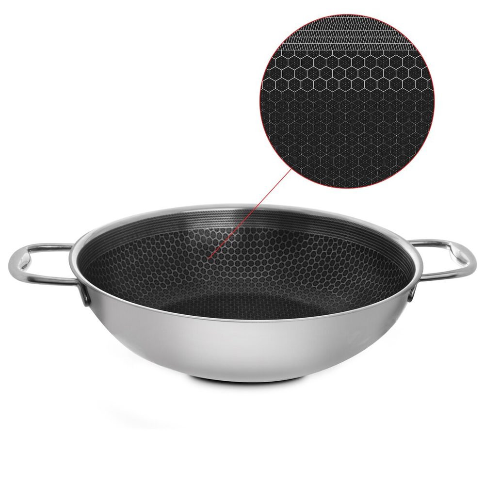 Levně Pánev COOKCELL Wok pr. 28 cm