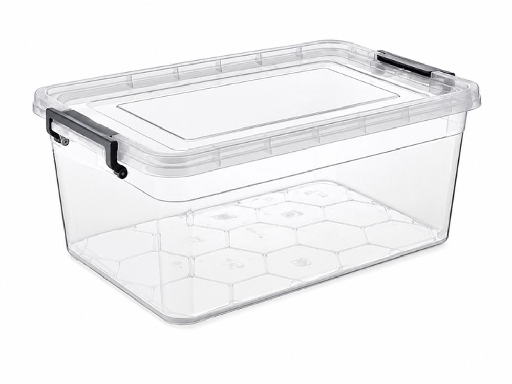 box 14,0l CLEAR 39x28x18cm, plast