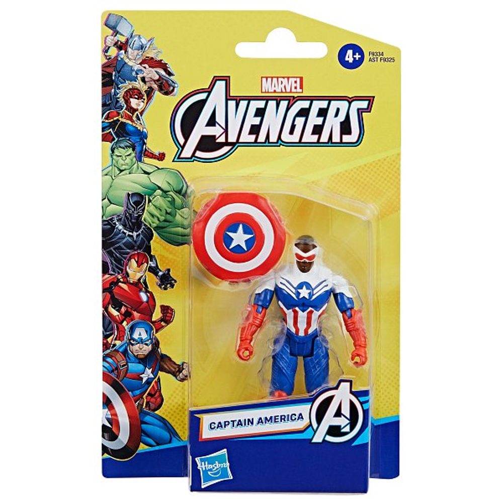 Levně HASBRO - Avengers Kapitán Amerika figurka 10cm s příslušenstvím
