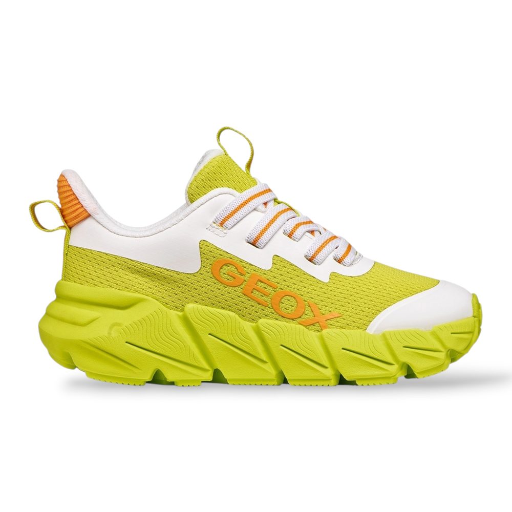 Levně Geox Zelené chlapecké tenisky Flexyper Fast - 28