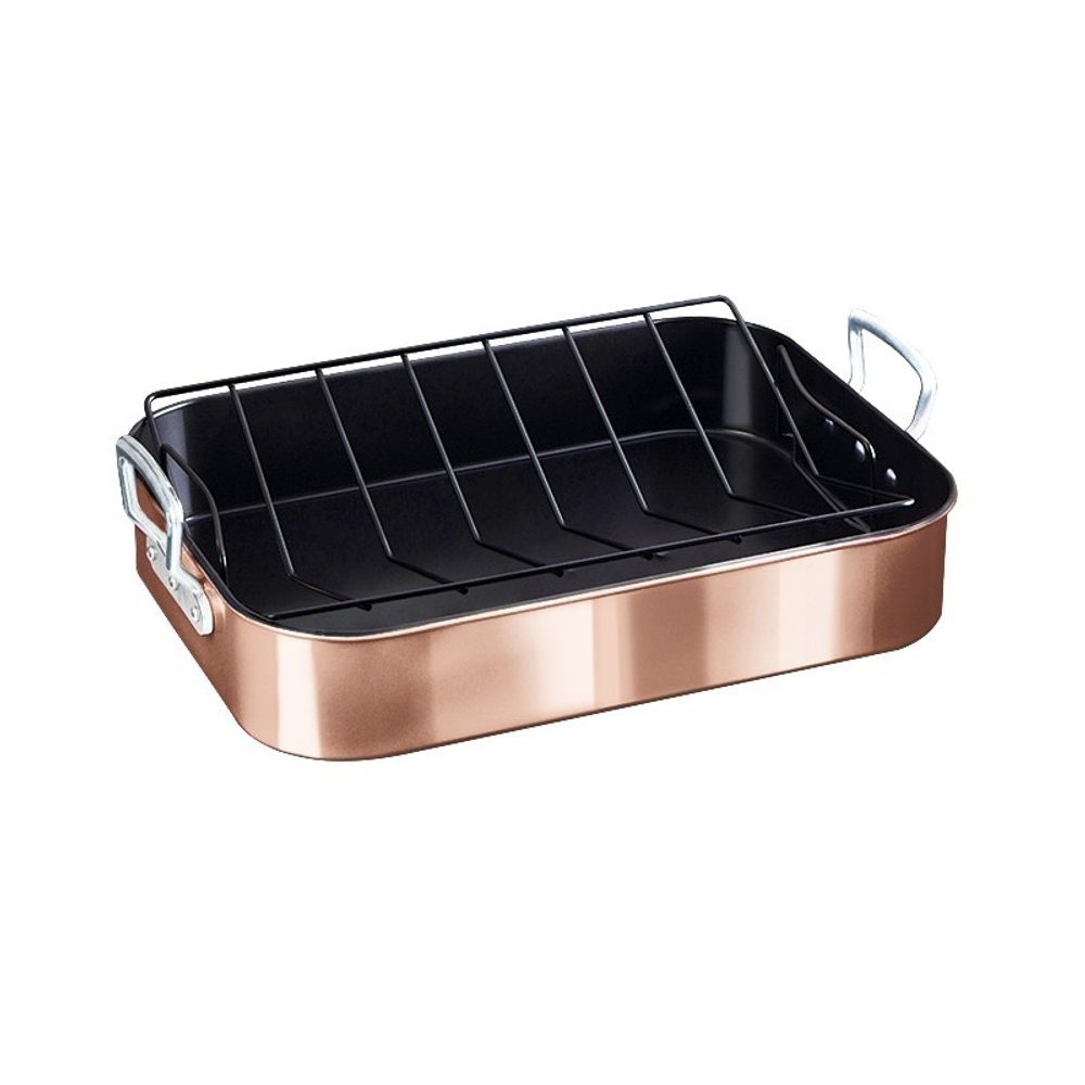 Levně BERLINGERHAUS Pekáč s roštem Rosegold Metallic Line BH-7845