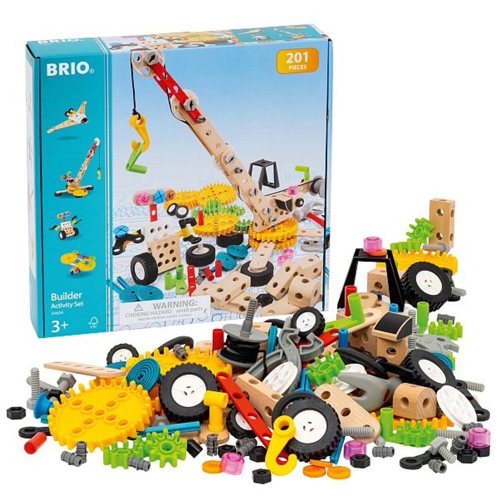 Levně BRIO Builder - sada pro kutily 201 ks