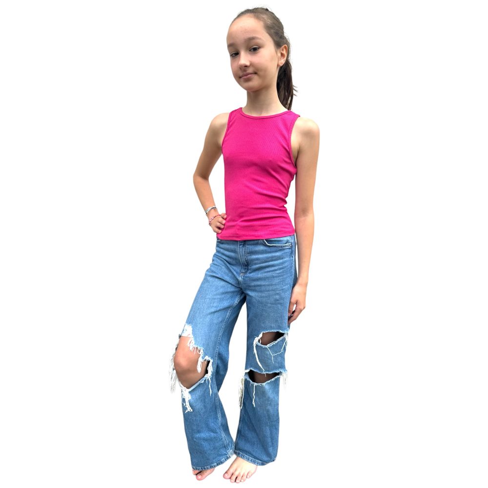 Modadeti Dívčí tílko pink - 10 (obrázek 3)
