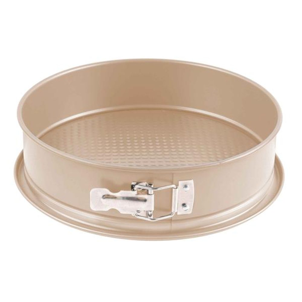 KITCHISIMO FORMA NA DORT KITCHISIMO 28CM ZLATÁ UHLÍKOVÁ OCEL