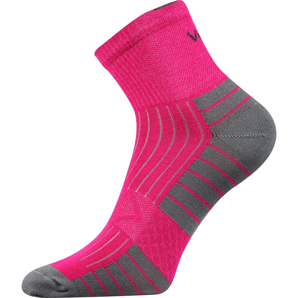 Levně Voxx Dámské-pánské ponožky Belkin Voxx - magenta - 39-42