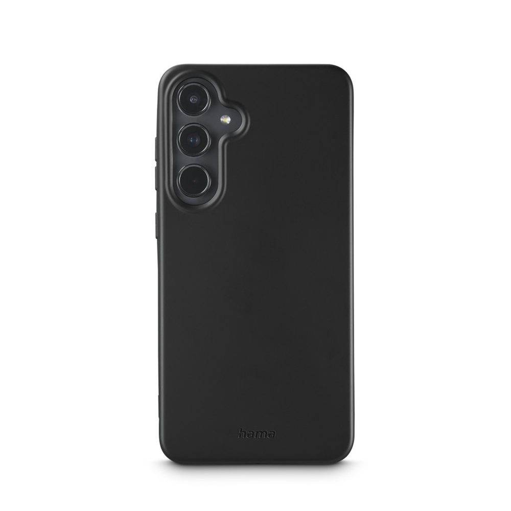 Levně Hama Fantastic Feel, kryt pro Samsung Galaxy S25 FE, hebký povrch, černý