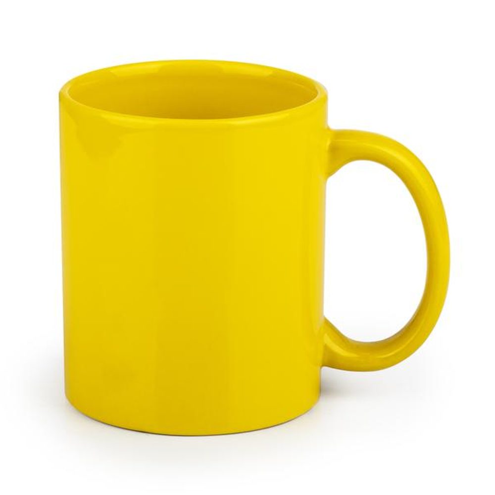 Levně TORO HRNEK ŽLUTÝ 290ML KERAMIKA
