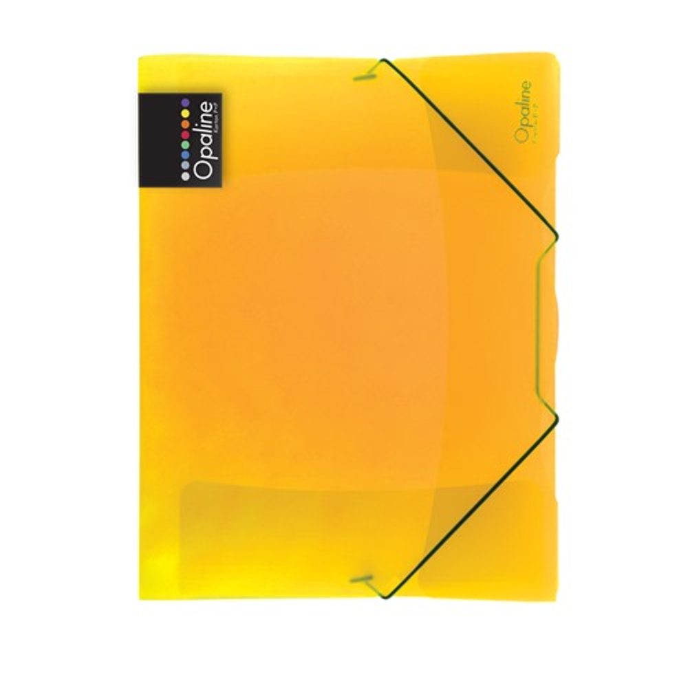 Levně Karton P+P Sloha s gumou Opaline žlutá 2-597