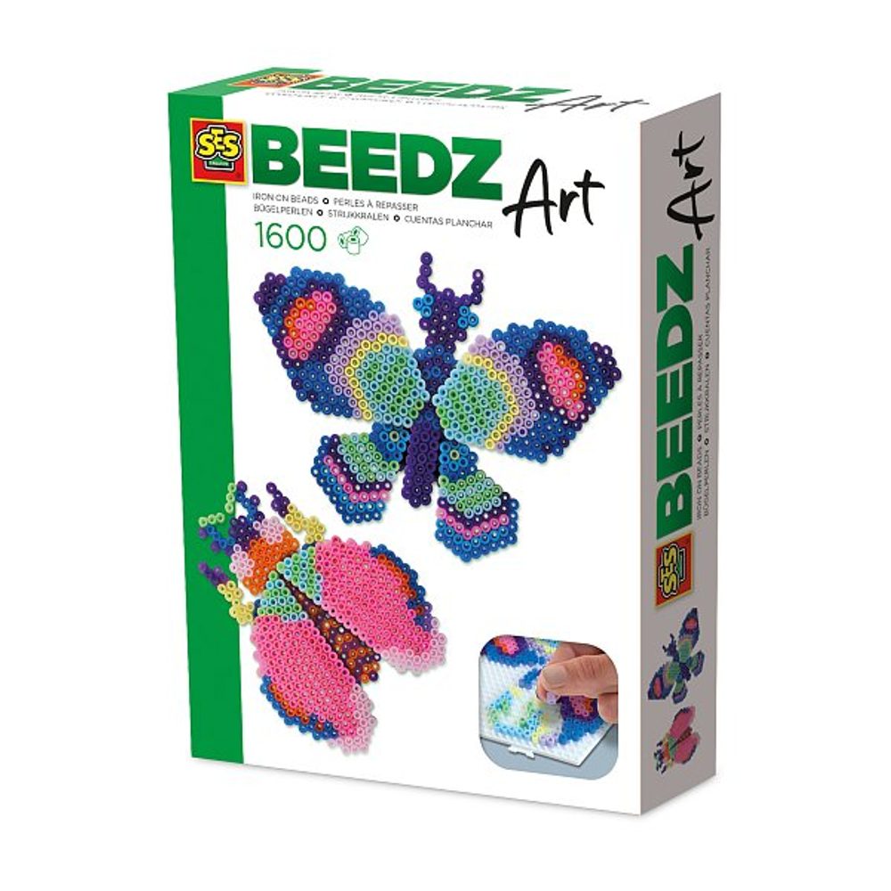 Levně SES Zažehlovací korálky Art - Motýl a brouk