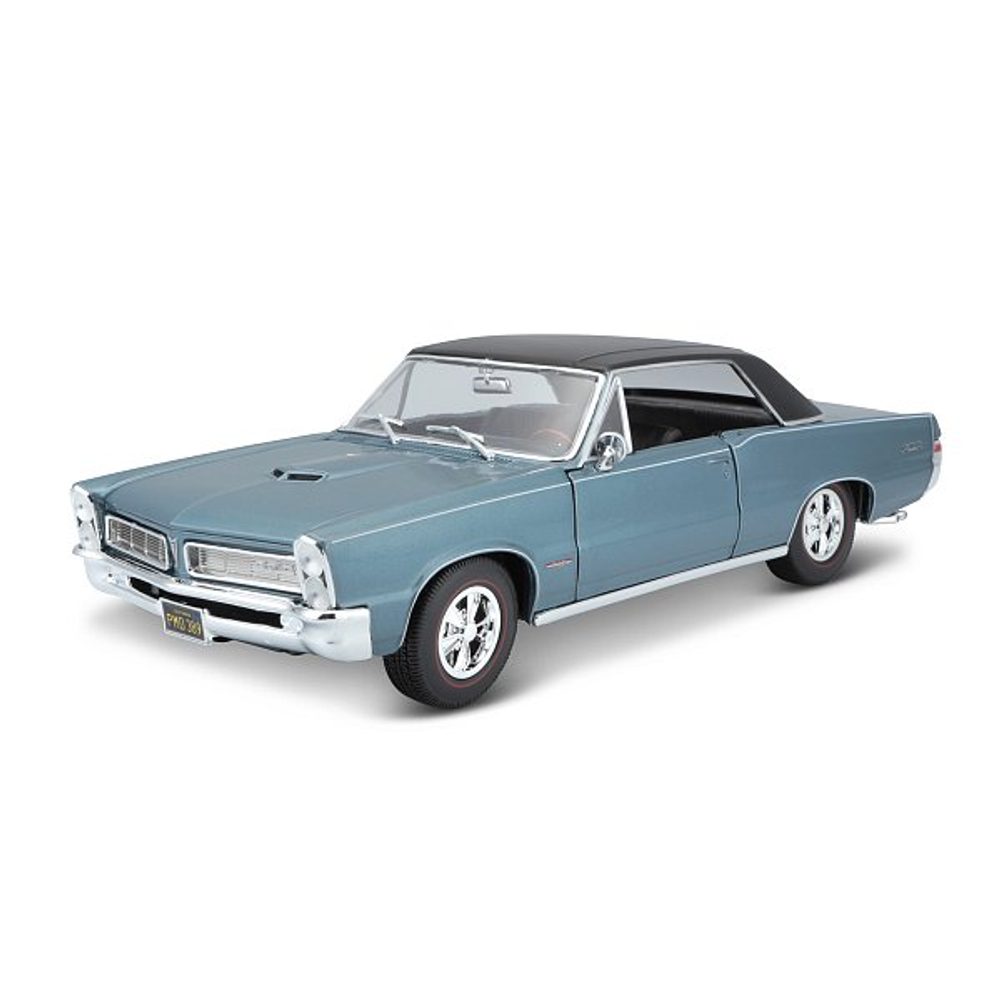 Levně Maisto - 1965 Pontiac GTO, metal modrá, 1:18
