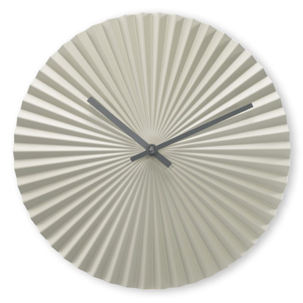 Levně Hama Barbados, nástěnné hodiny, průměr 30 cm, tichý chod, kovové, sivozelené