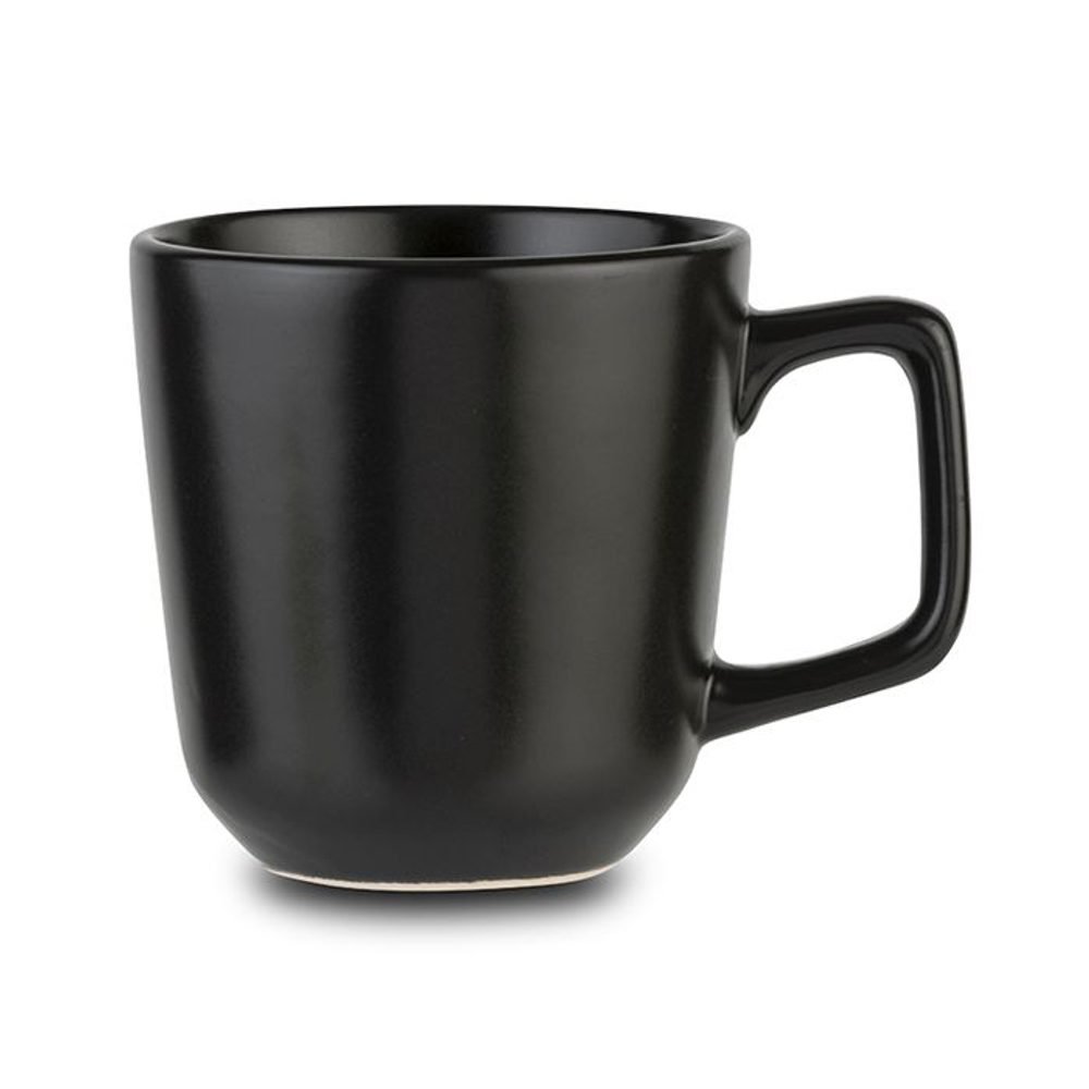 Levně hrnek 350ml, SOHO, d9,5x10cm, černá keramika