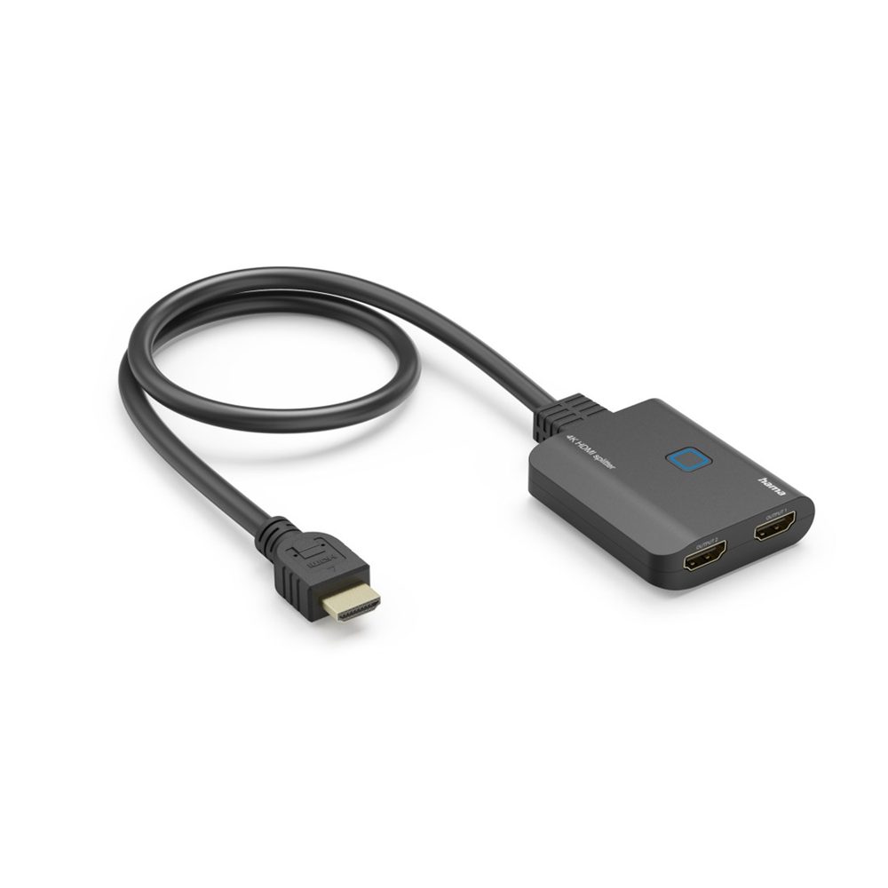 Levně Hama HDMI 4K rozbočovač, 1 vstup, 2 výstupy