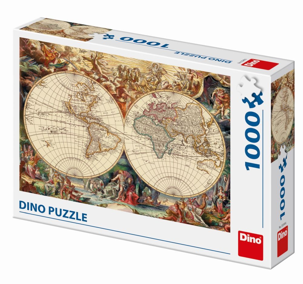 Levně HISTORICKÁ MAPA 1000 Puzzle