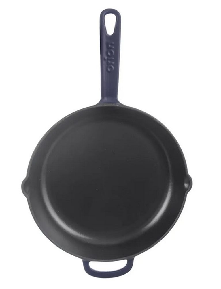 Levně pánev d24 LITINA v.5cm, INDUKCE, smalt